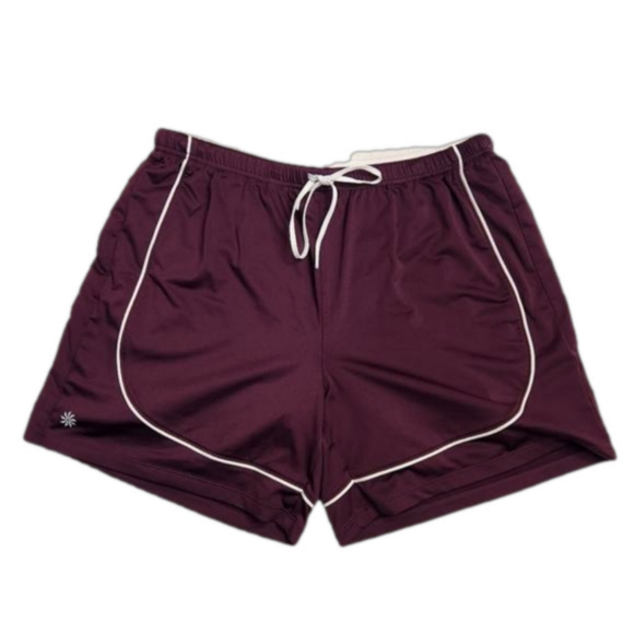 Athleta Pants - Athleta purple gym shorts Size Medium 5in inseam EUC